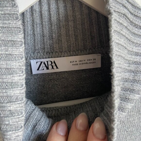 Zara Striped Knit Sweater - Picture 2 of 7